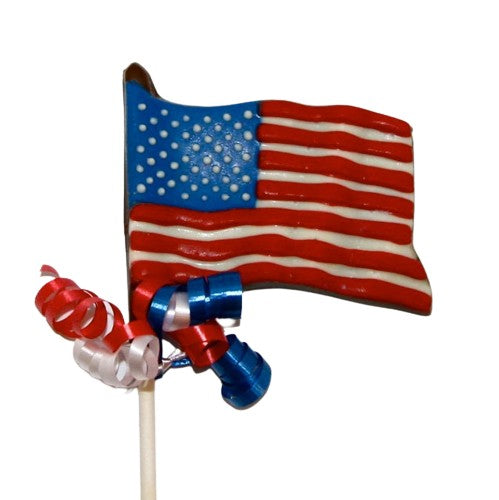 American Flag Lolly
