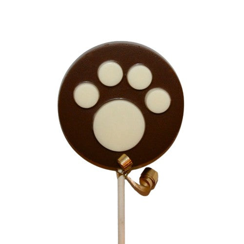 Paw Print Disc Lolly