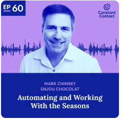 Enjou & Mark Chinsky were highlighted on Constant Contact's Marketing Podcast.