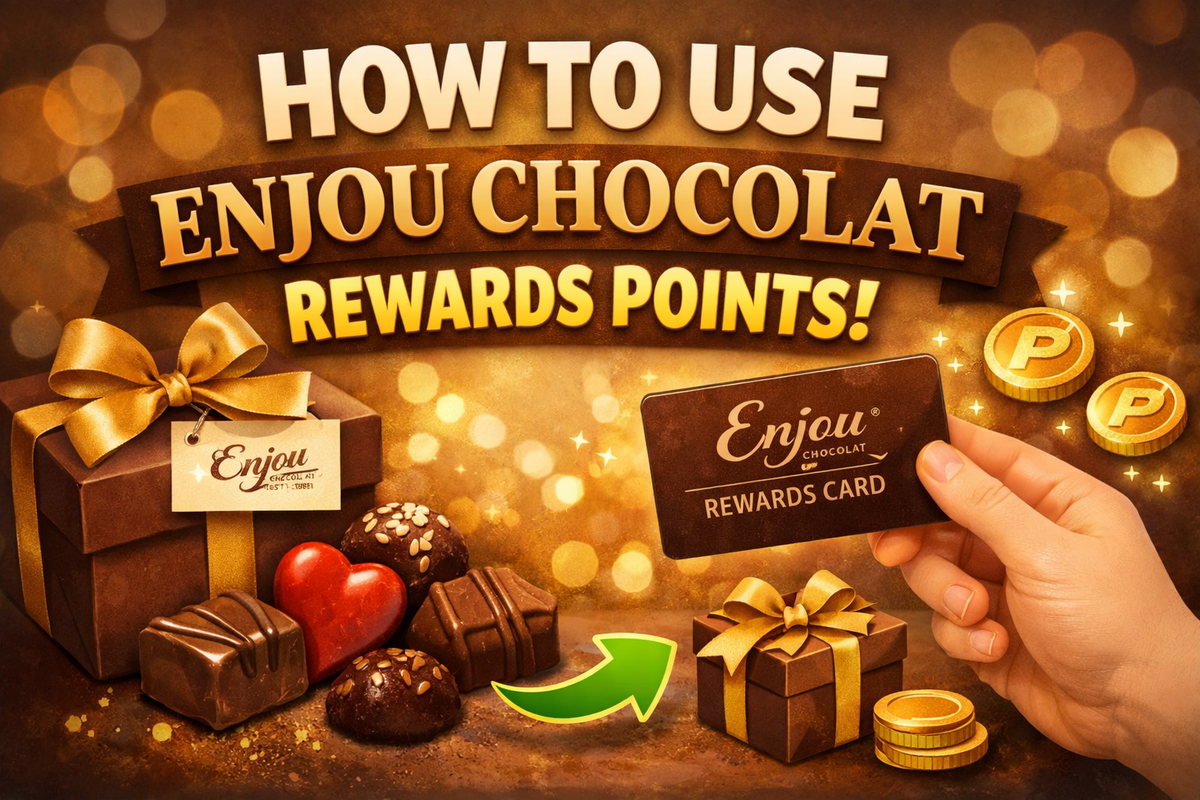 How to use Enjou Chocolat Rewards Points