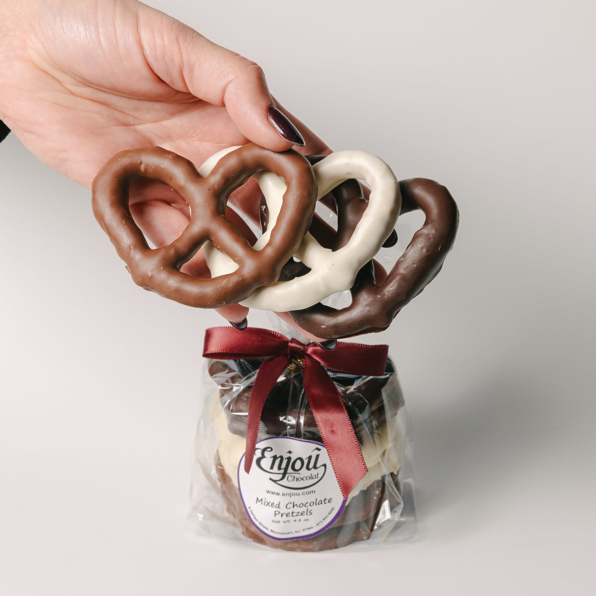 Chocolate Covered Pretzels – Enjou Chocolat