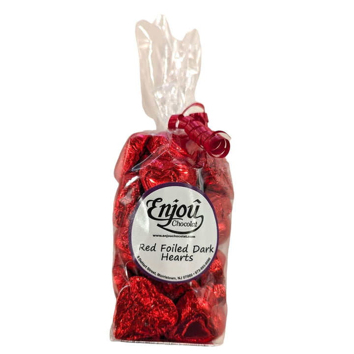 Red Foiled Hearts - .50 lb.
