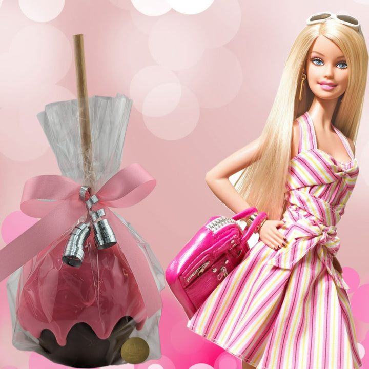 Barbie & Bling Chocolate Covered Caramel Apple