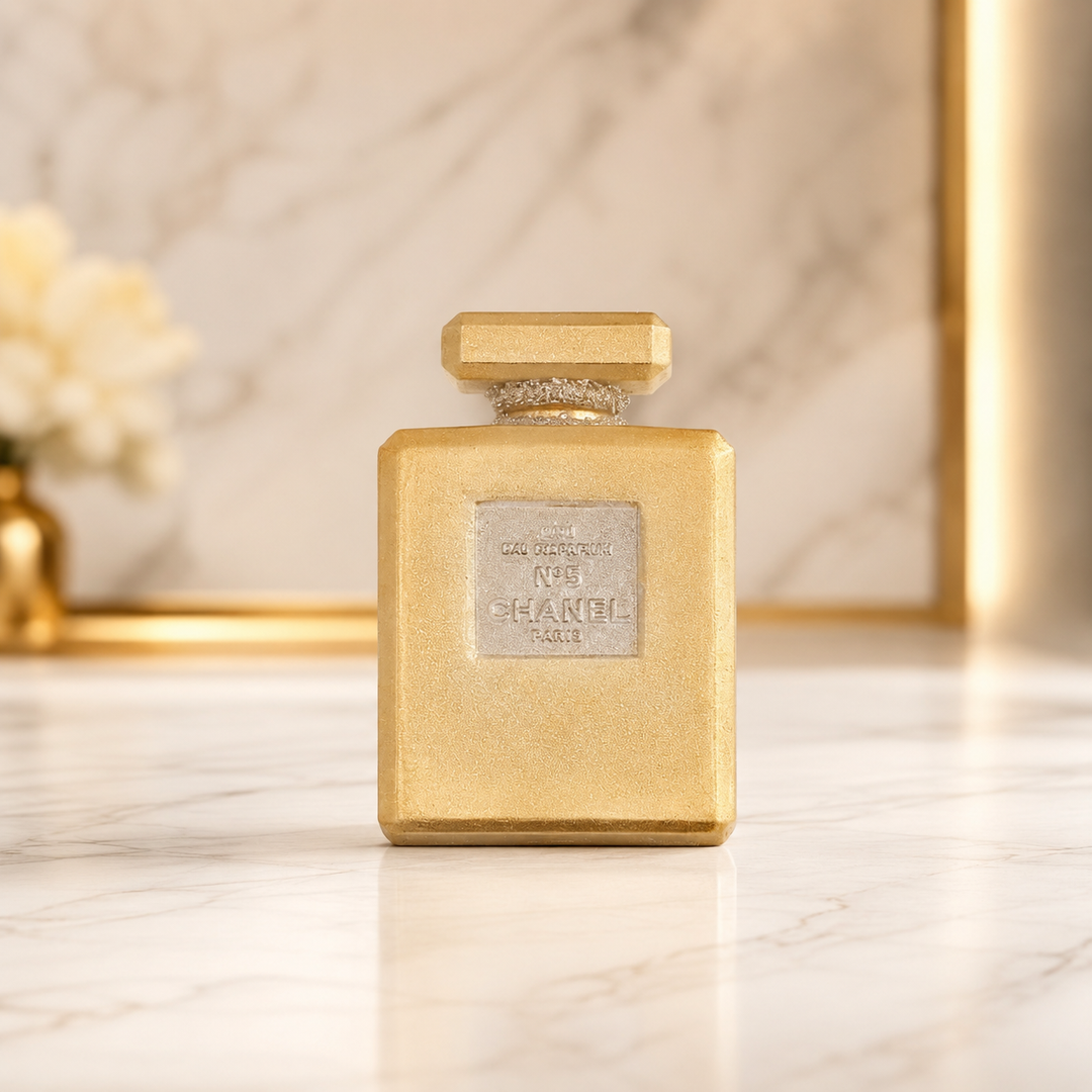 Chocolate Chanel Perfume Bottle