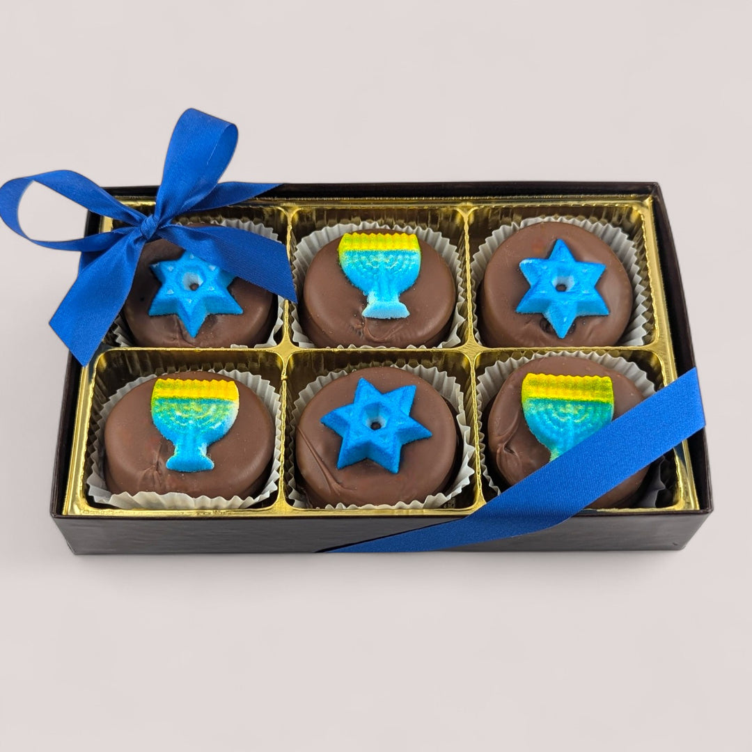 6 Piece Chanukah Oreos