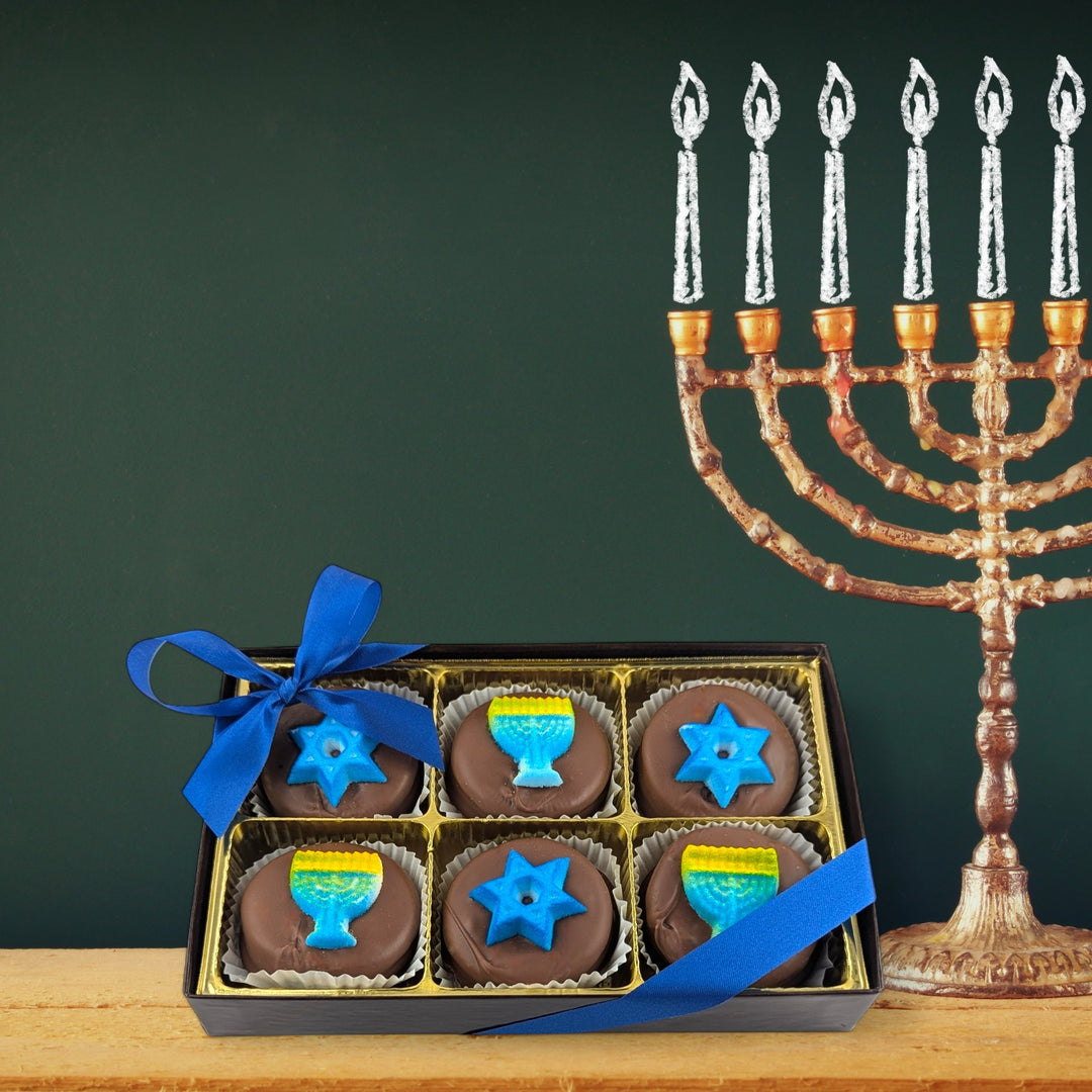 6 Piece Chanukah Oreos