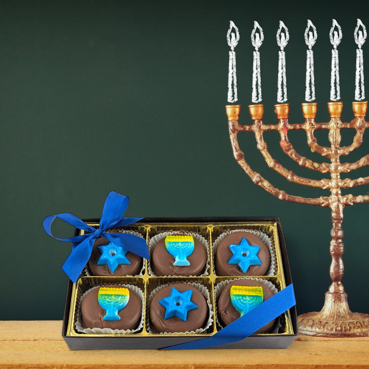 6 Piece Chanukah Oreos