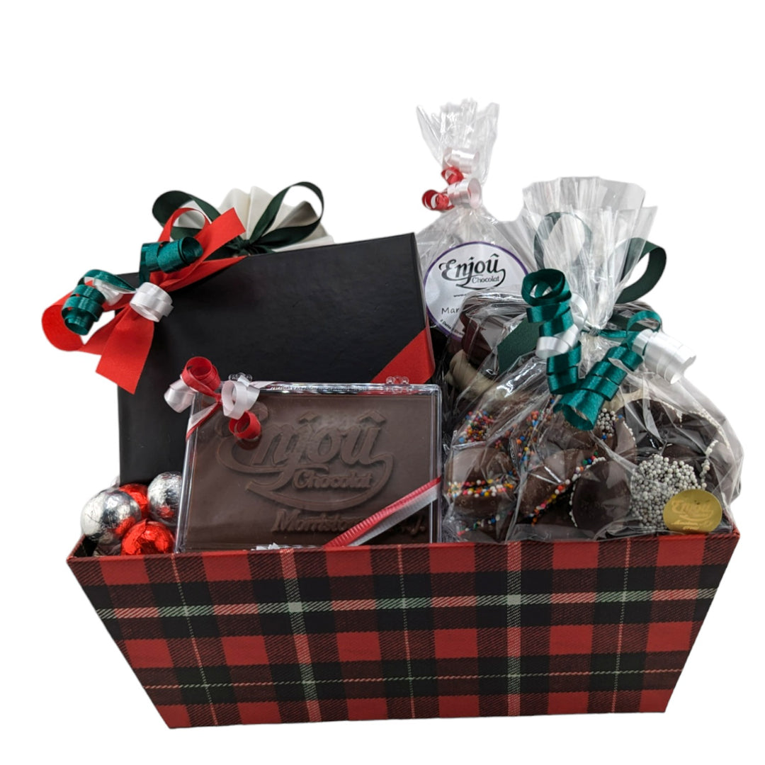 Christmas Plaid Gift Box 50
