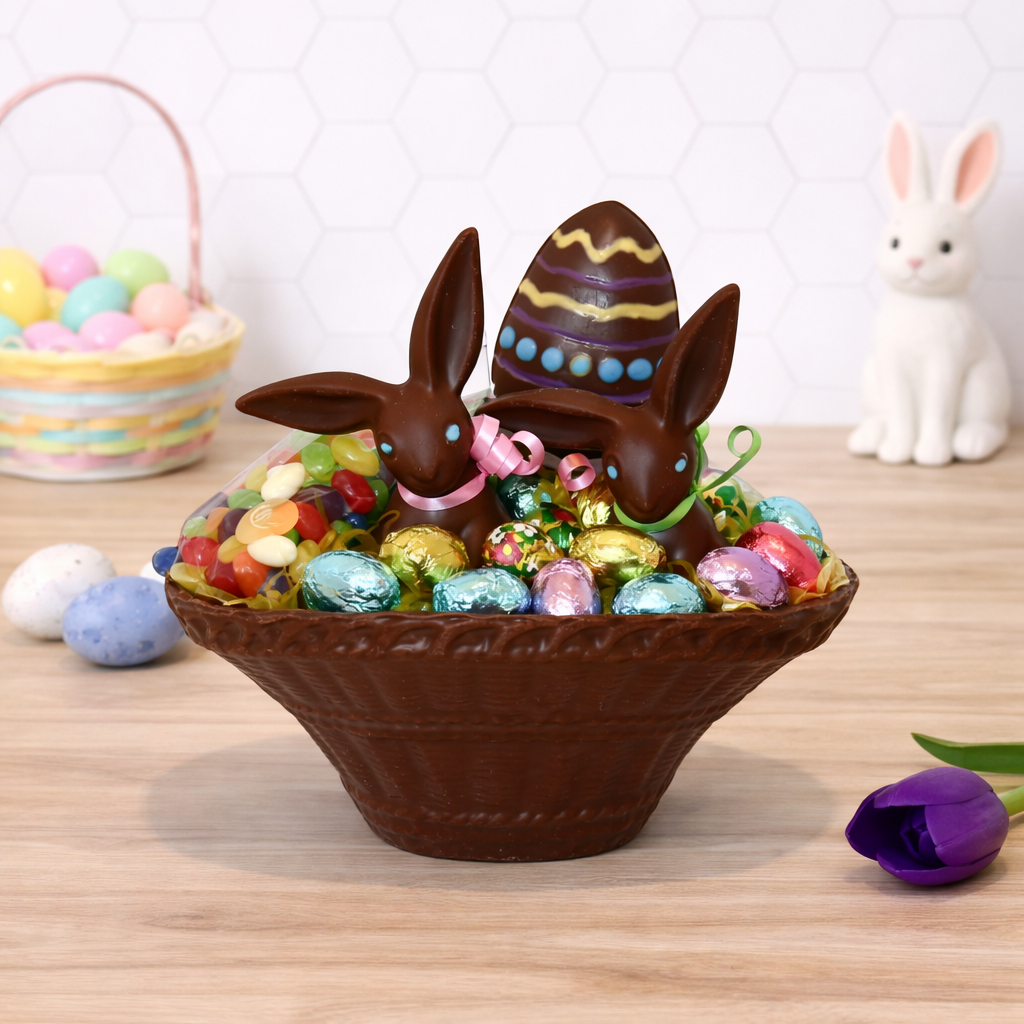 Easter Edible Oval Centerpiece Basket