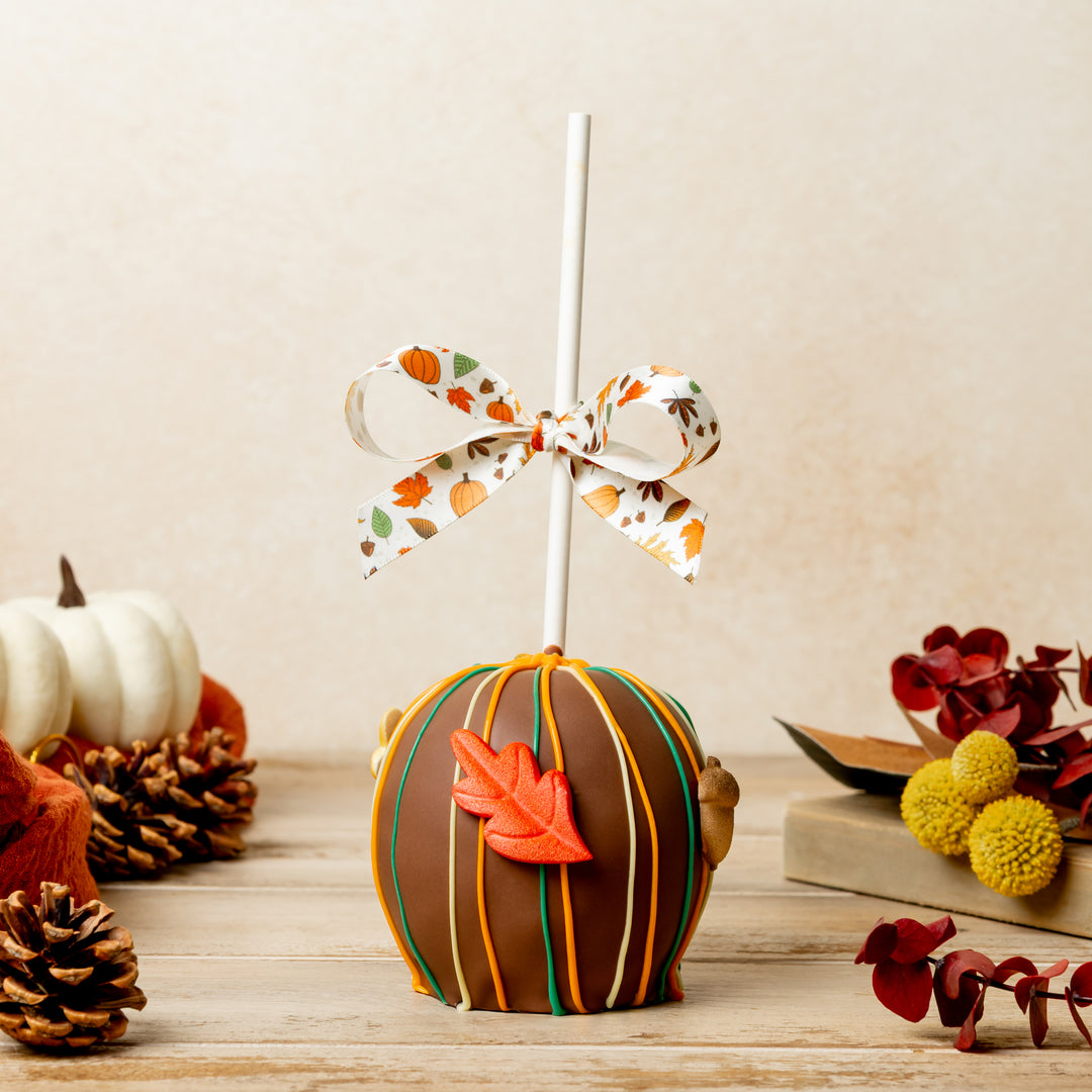 Fall Chocolate Caramel Apple