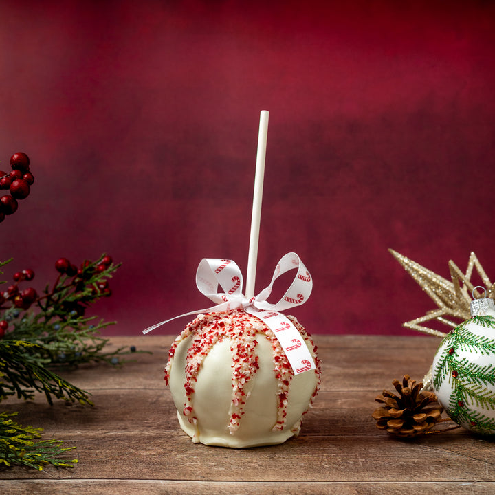 Christmas Chocolate Caramel Apple