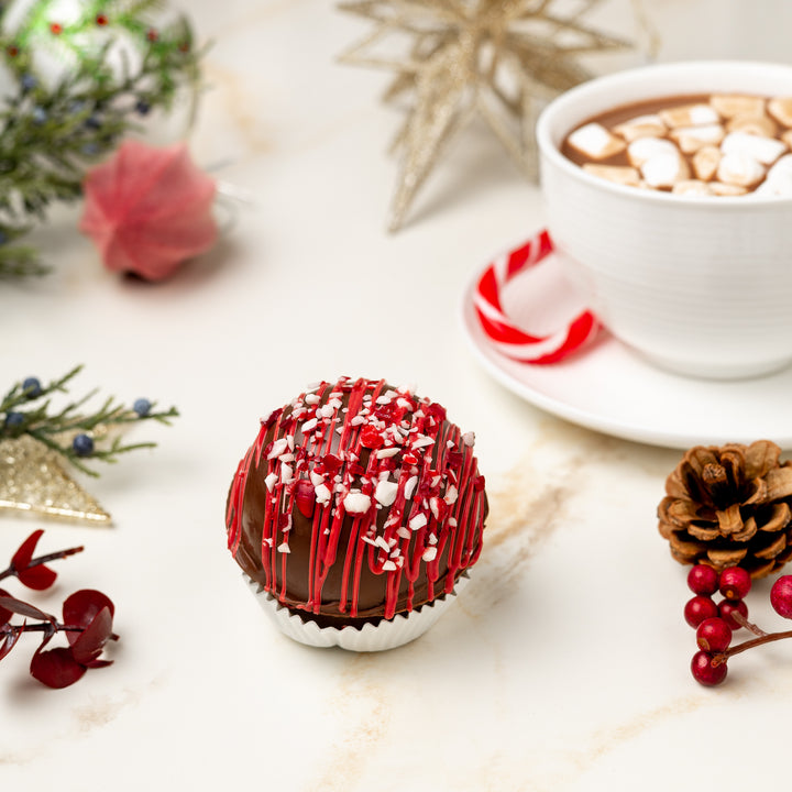 Peppermint Hot Cocoa Bomb