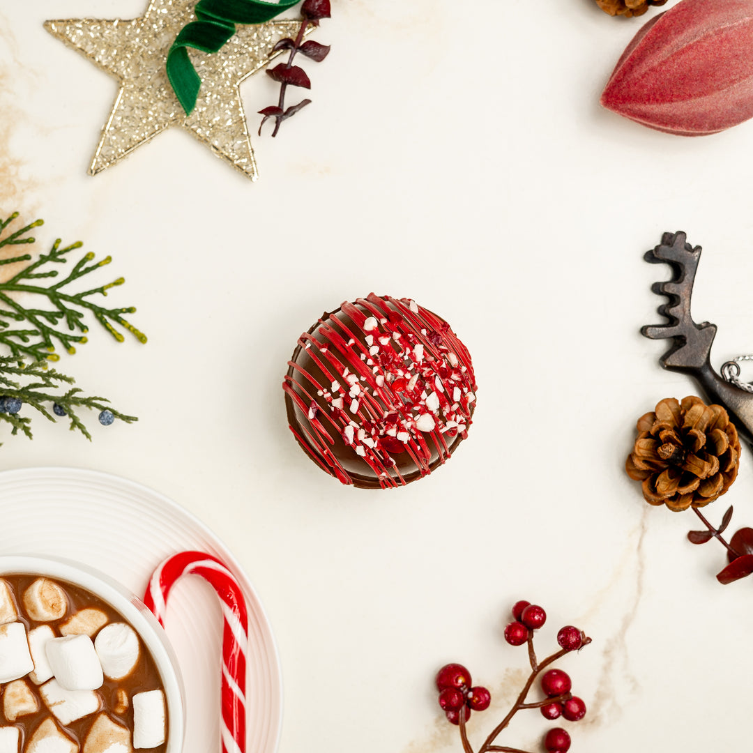 Peppermint Hot Cocoa Bomb