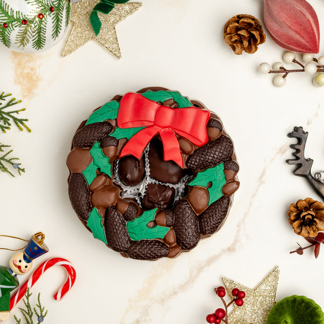 Pinecone Wreath Box