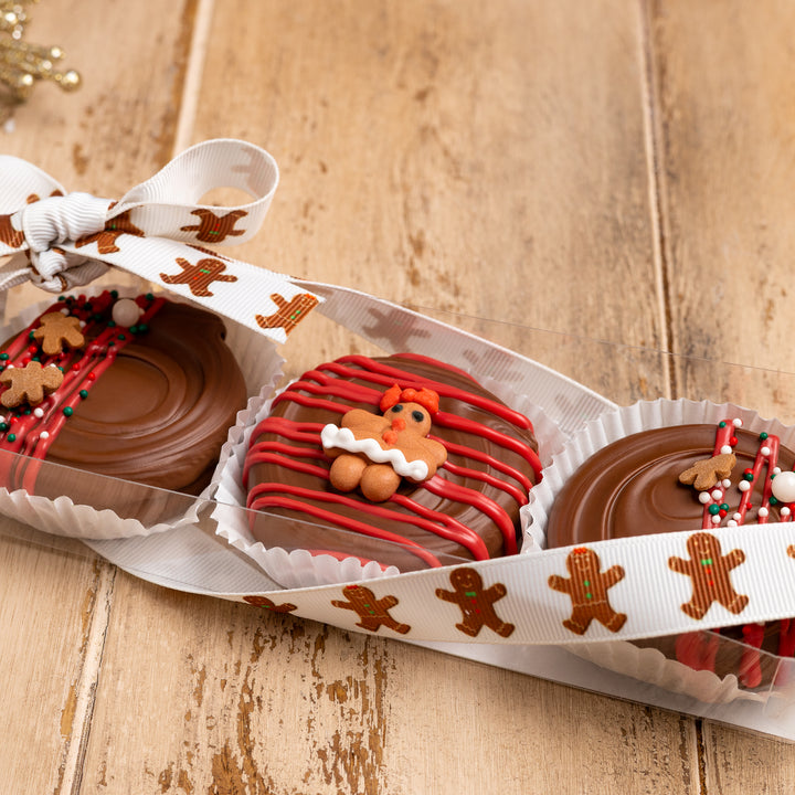 3-Piece Decorated Oreo Box - Christmas