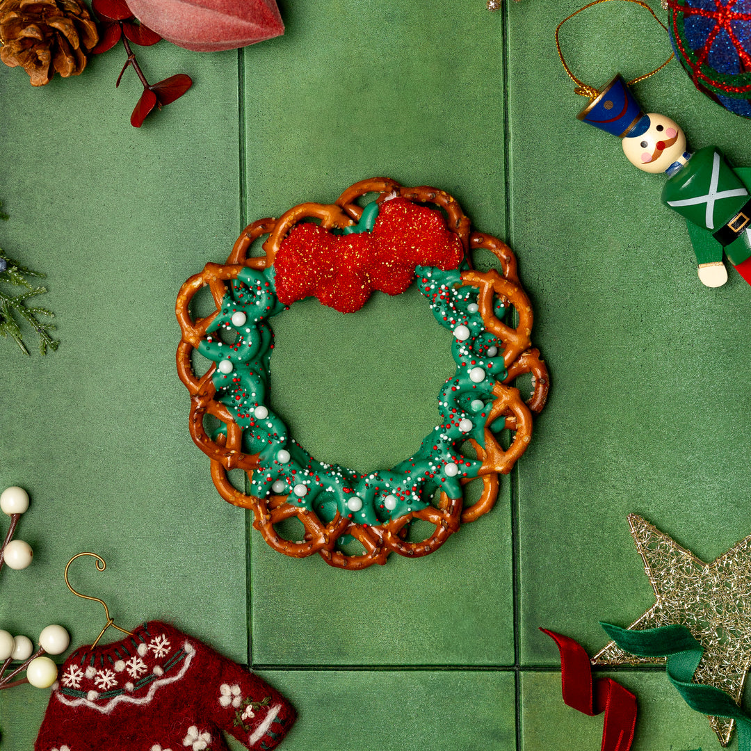 Pretzel Wreath