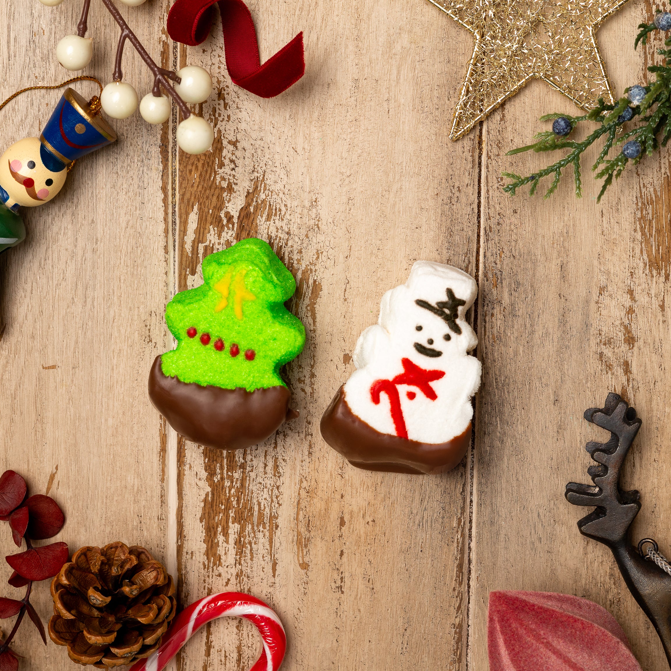 Christmas Dipped Peeps (2-Pack) – Enjou Chocolat