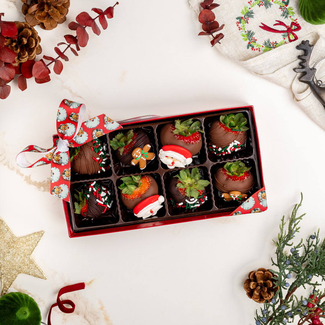 Christmas Strawberry Gift Box