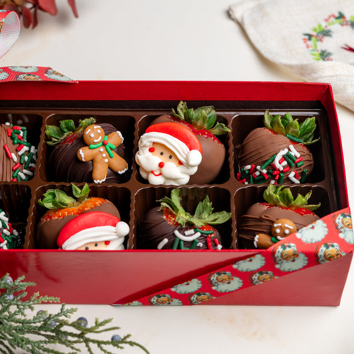 Christmas Strawberry Gift Box
