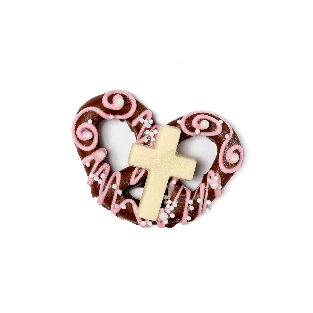 Cross Pretzel Favor