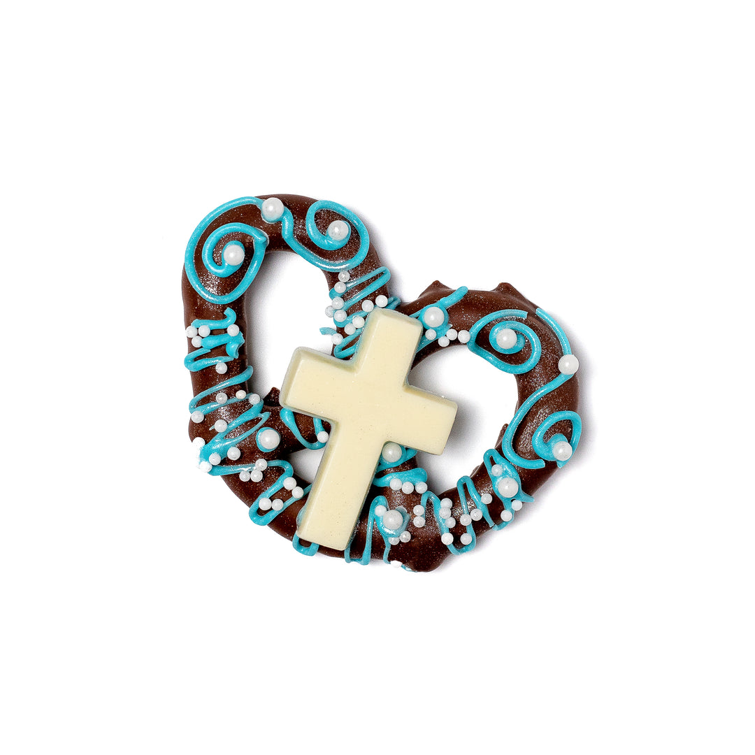 Cross Pretzel Favor