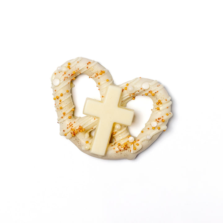 Cross Pretzel Favor