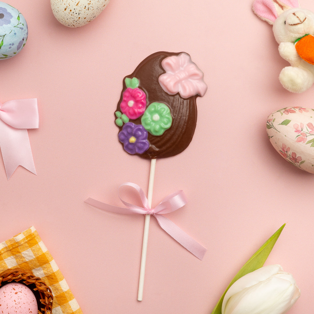 Floral Egg Lolly
