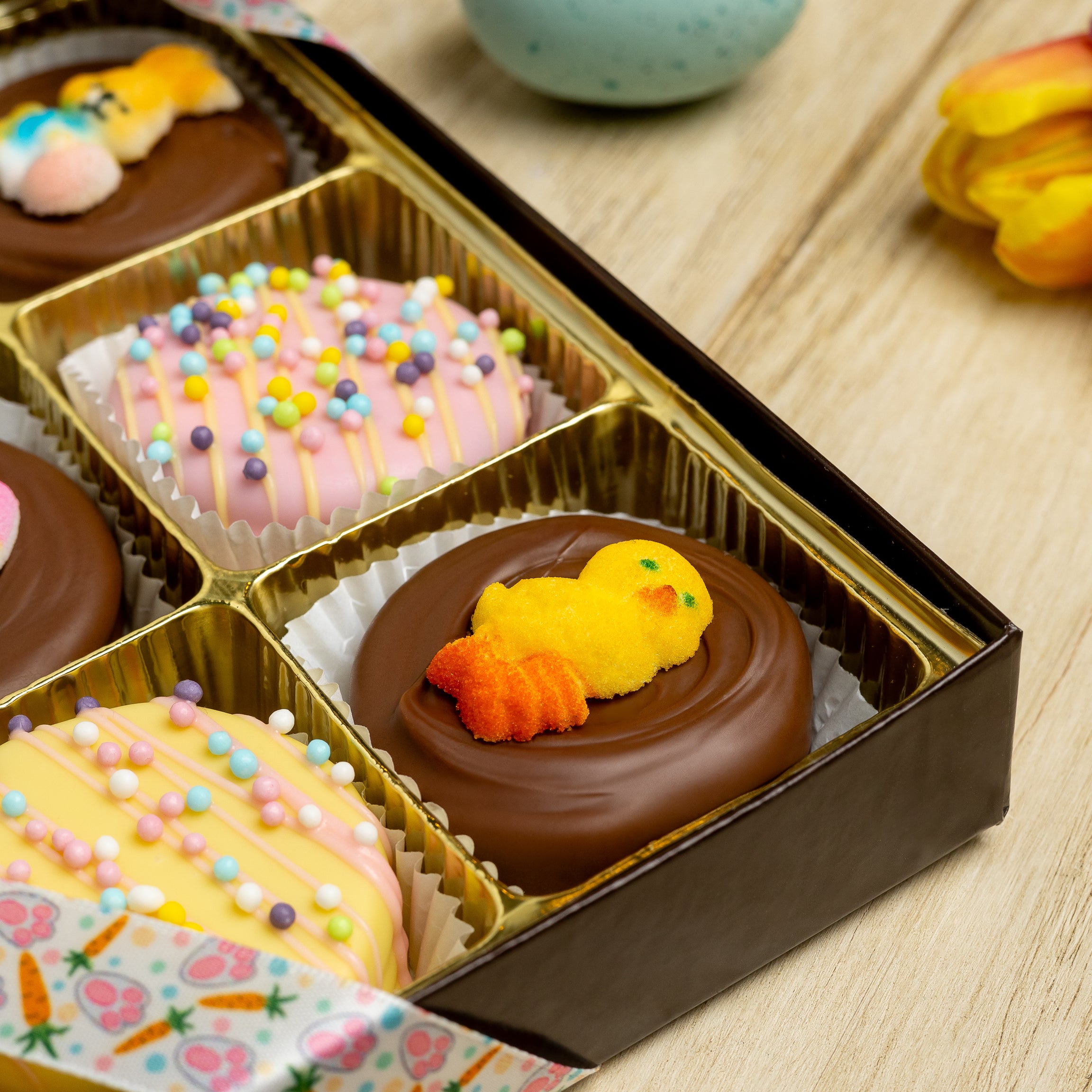 6-Piece Decorated Oreo Box - Easter – Enjou Chocolat