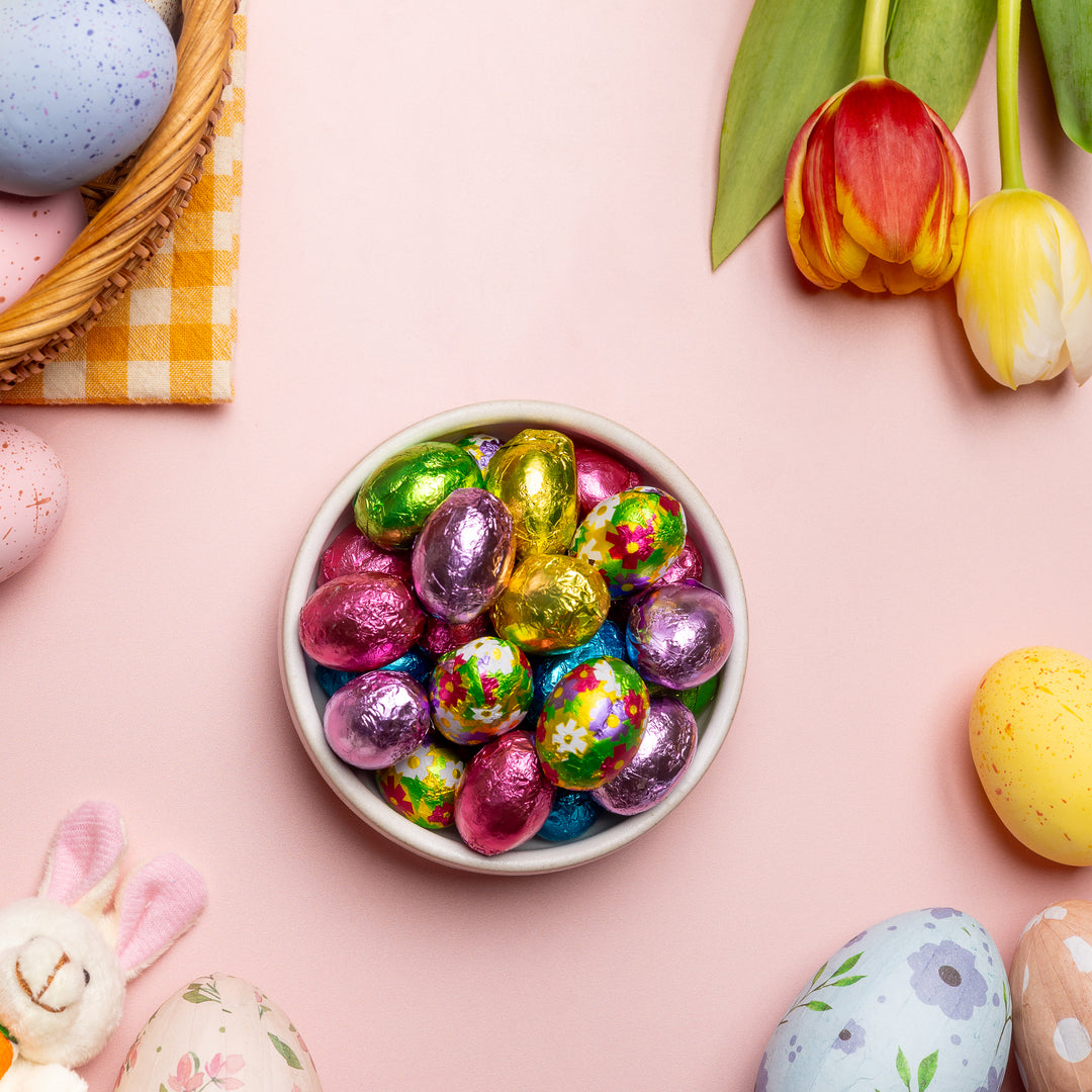 Foiled Easter Eggs