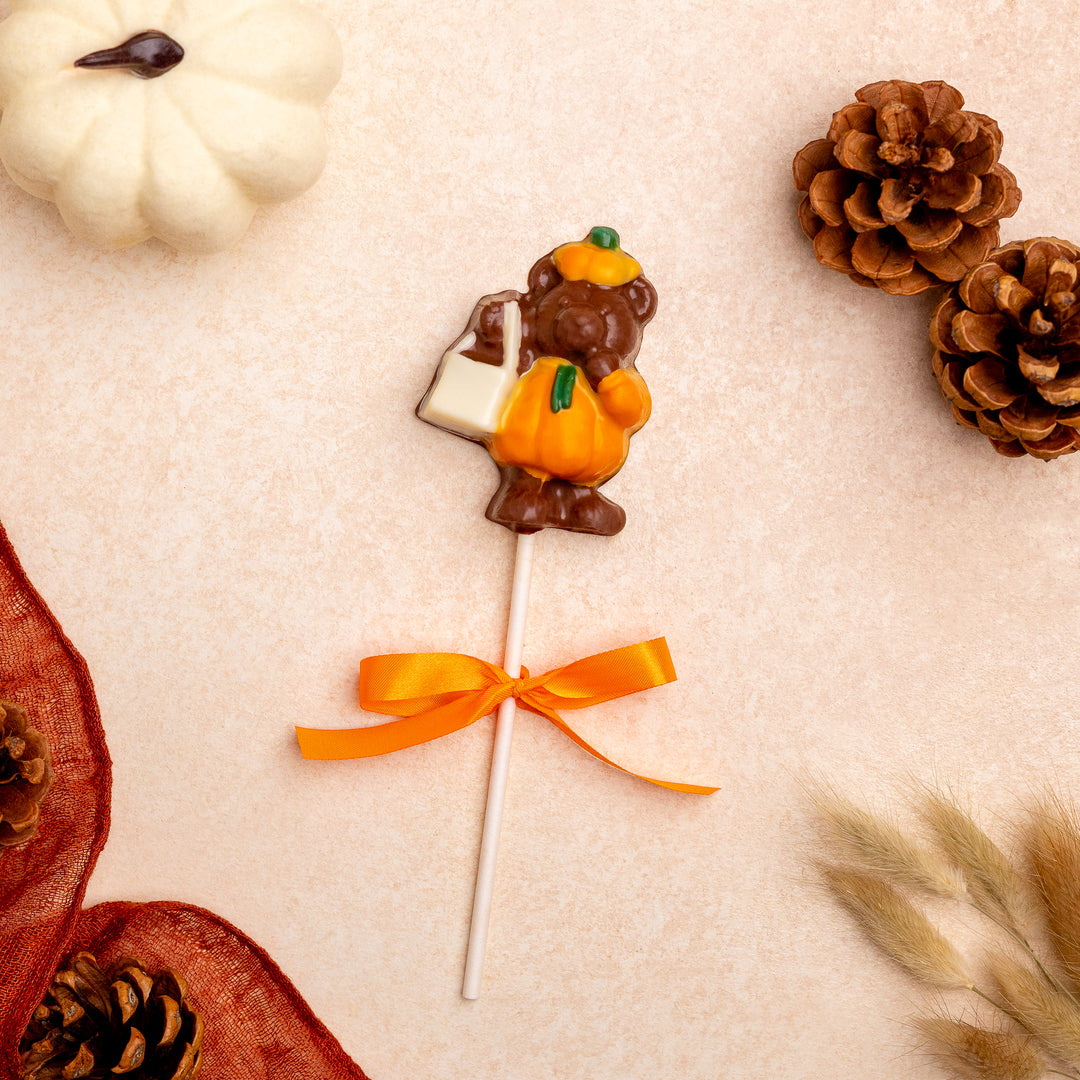 Pumpkin Bear Lolly