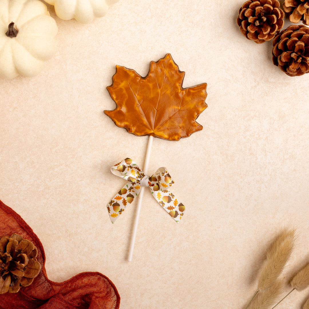 Fall Maple Leaf Lolly