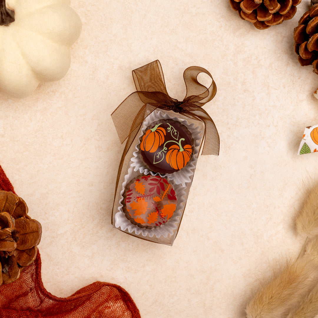 Fall Flavors 2-Piece Truffle Box