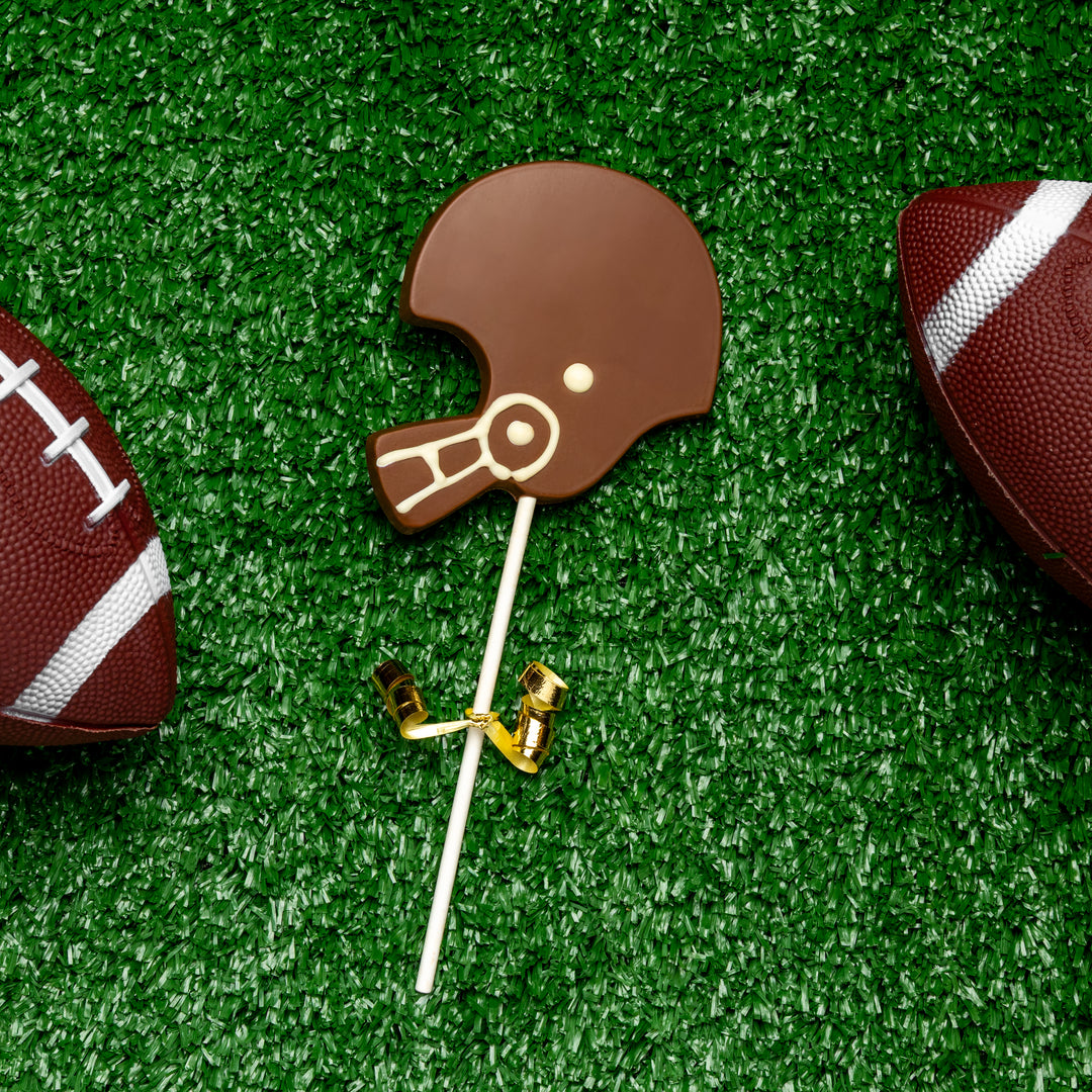 Football Helmet Lolly