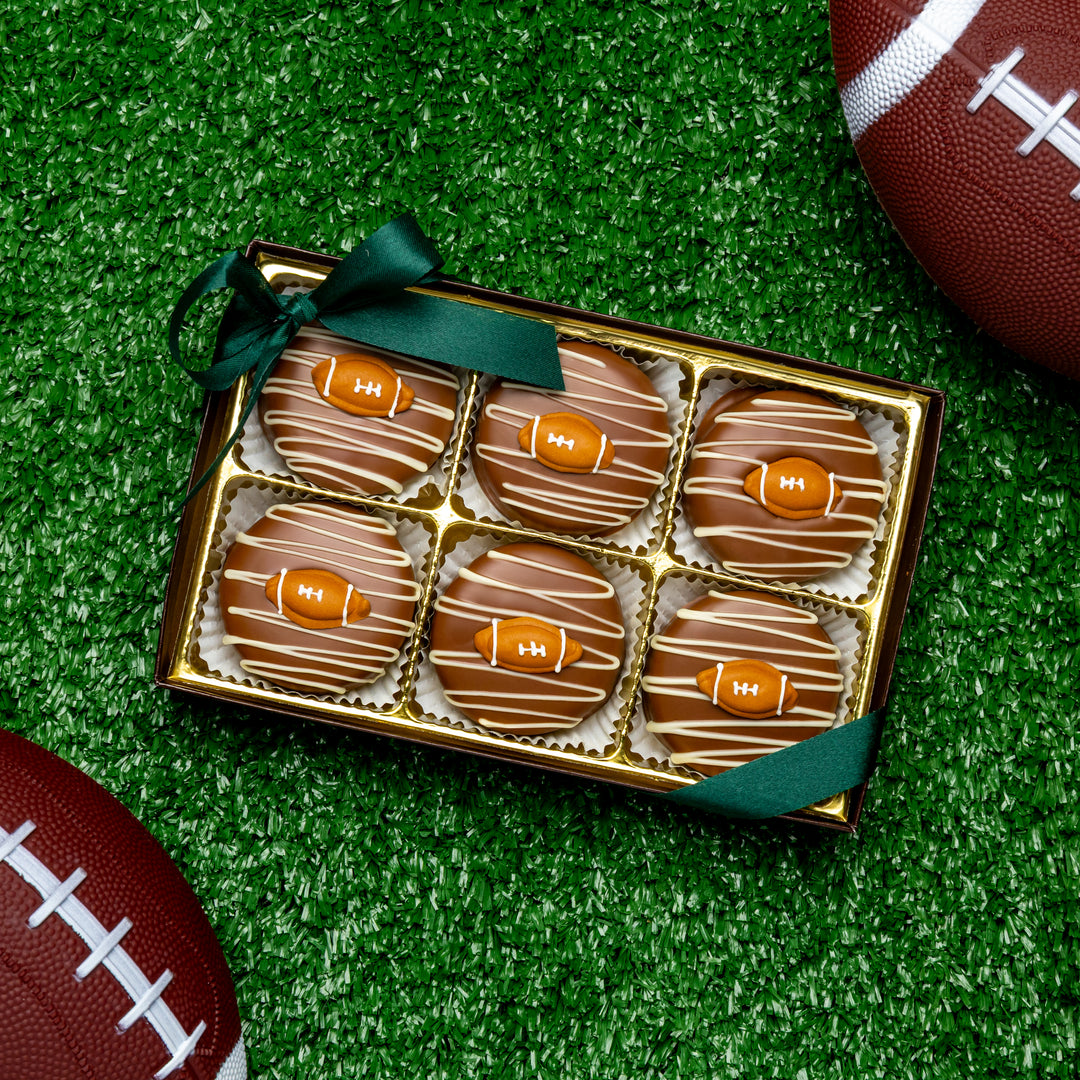 6-Piece Decorated Oreo Box - Football