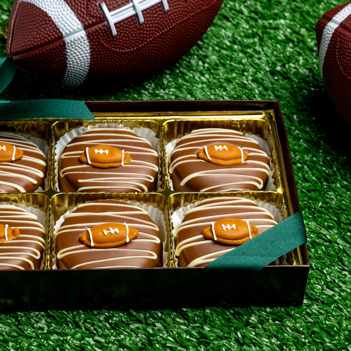 6-Piece Decorated Oreo Box - Football