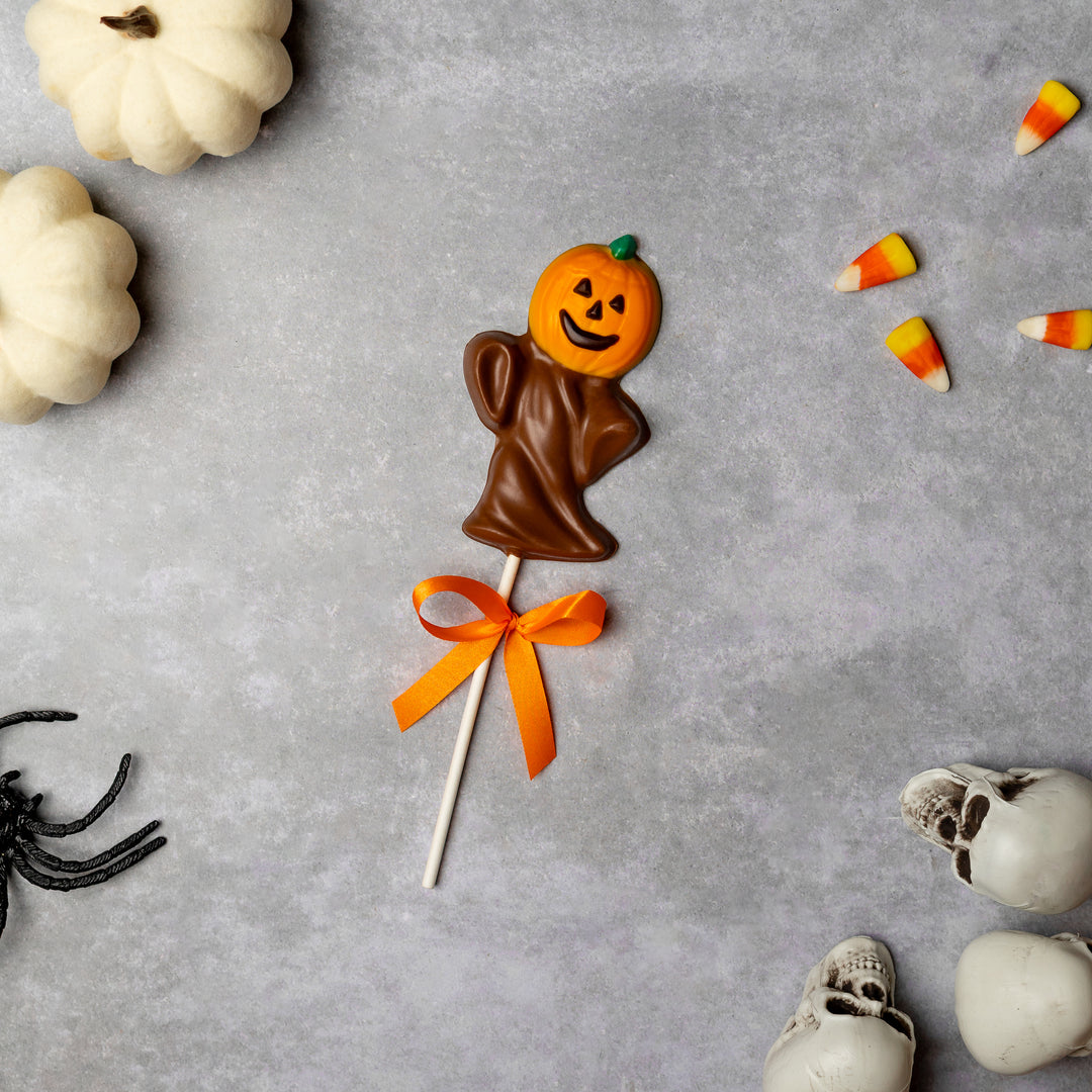 Pumpkin Ghost Lolly