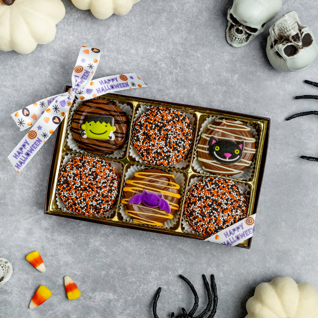 6-Piece Decorated Oreo Box - Halloween