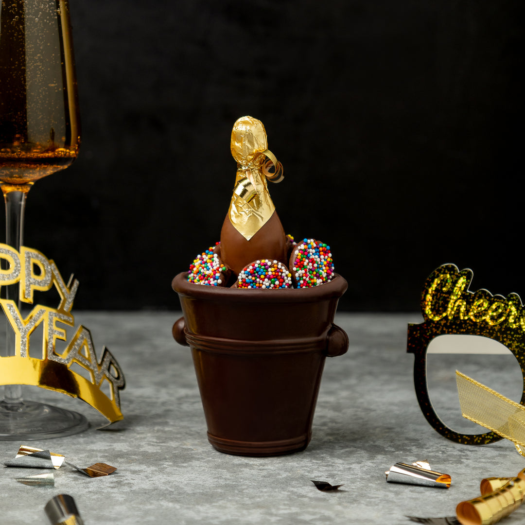 Champagne Bucket and Bottle Favor