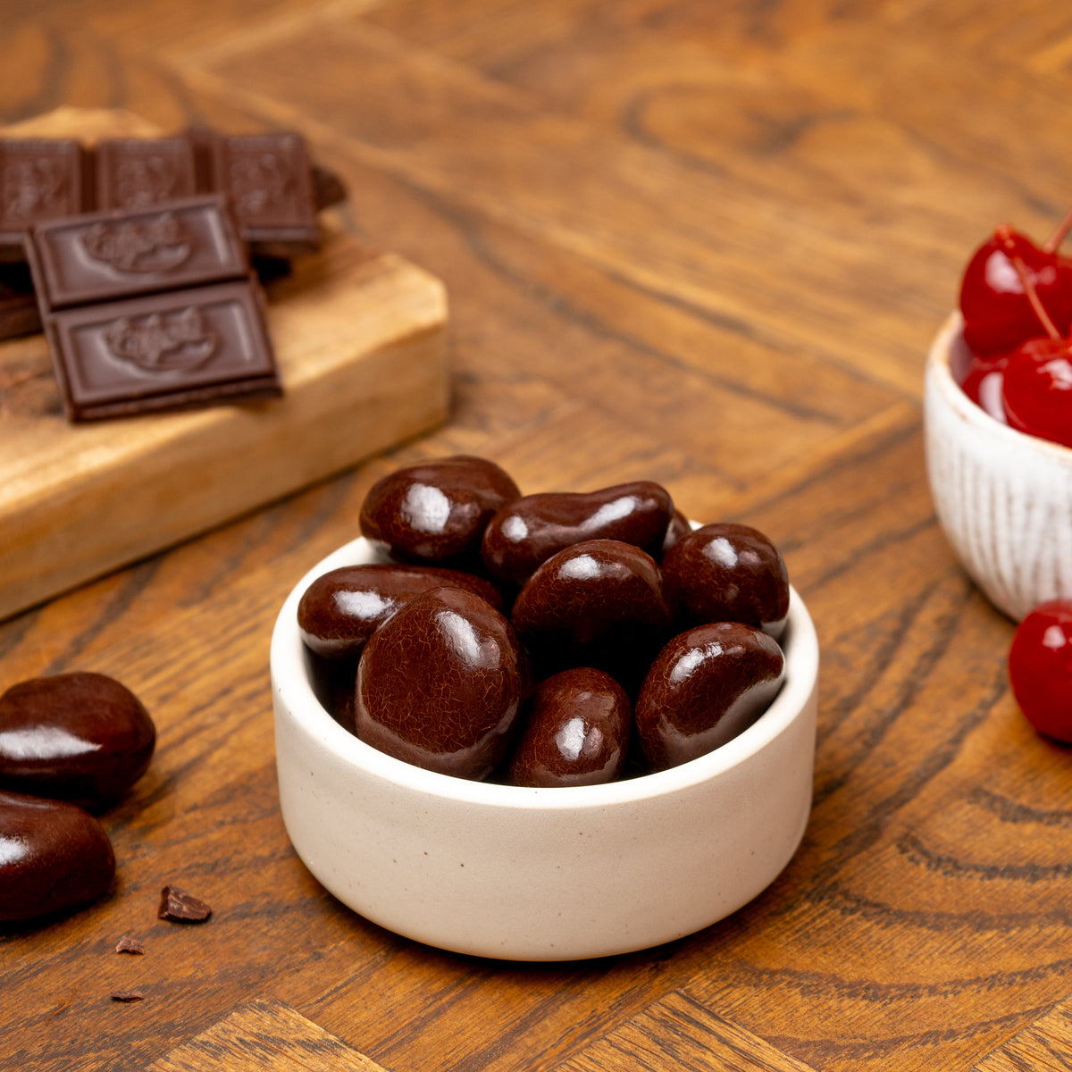 72% High Cocoa Dark Chocolate Cherries
