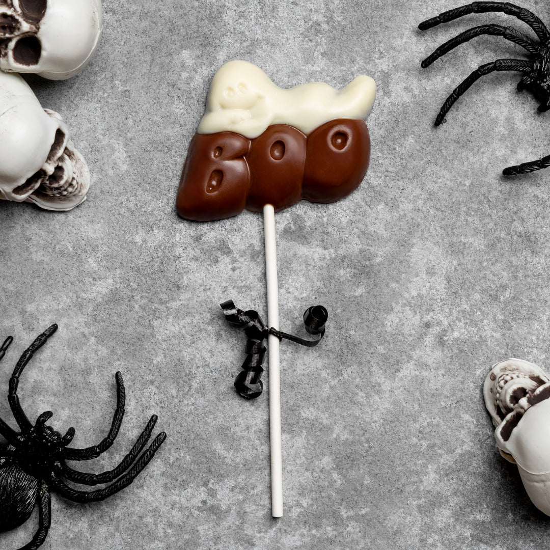 Nut Free Boo Ghost Lolly