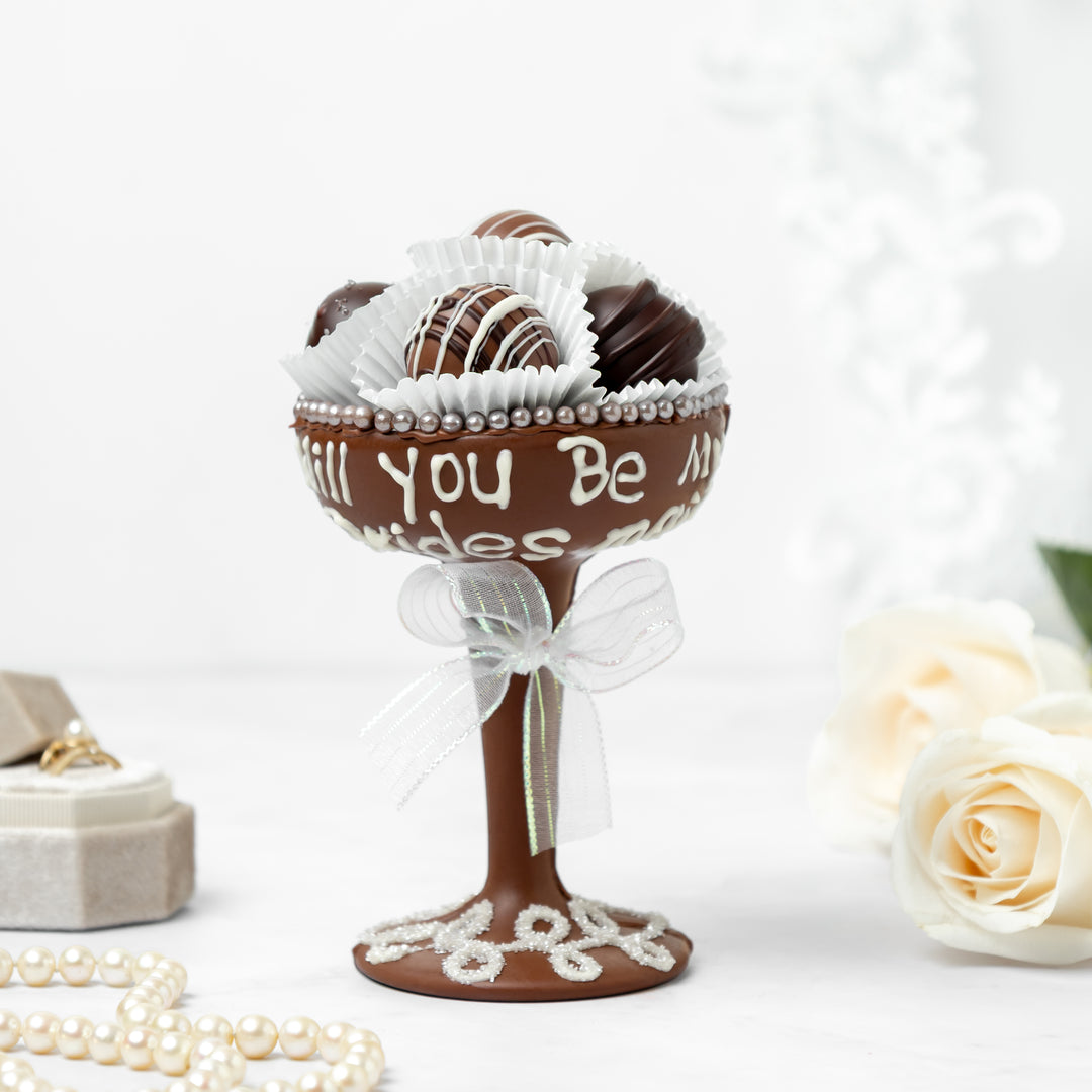 Bridesmaid Champagne Glass