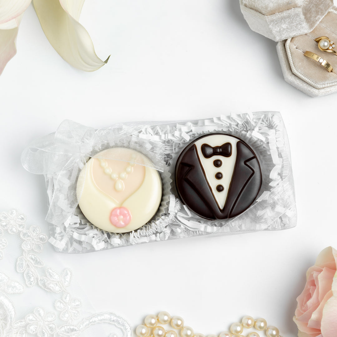 Bride and Groom Oreo Favor