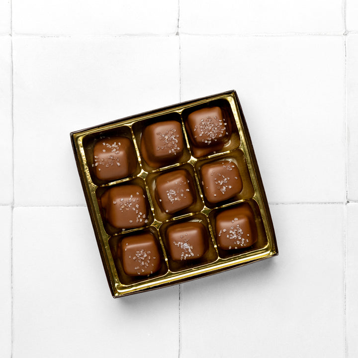 Nut Free Sea Salt Caramels