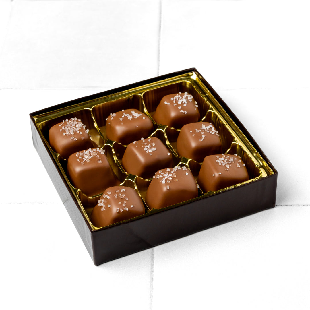 Nut Free Sea Salt Caramels