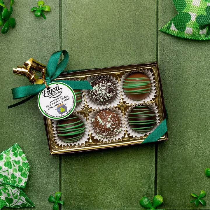 Seasonal 6-Piece Truffle Assortment - St. Patrick&