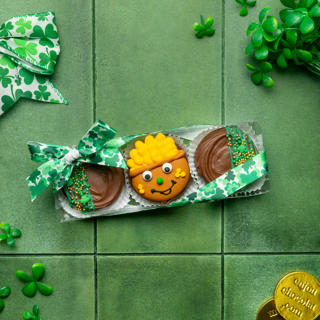 3-Piece Decorated Oreo Box - St. Patrick&