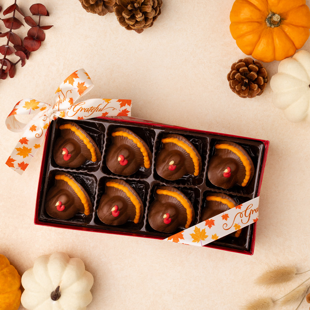 Place Setting Turkeys - Set of 8