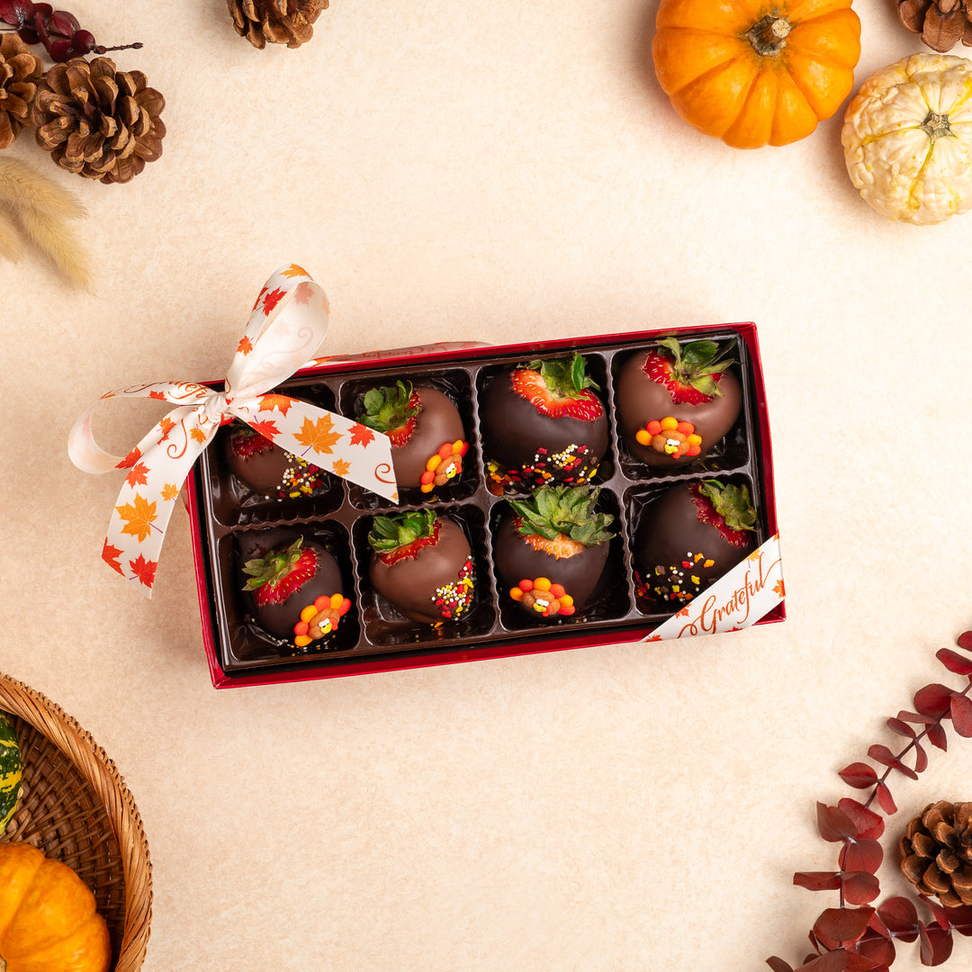 Thanksgiving Strawberry Gift Box