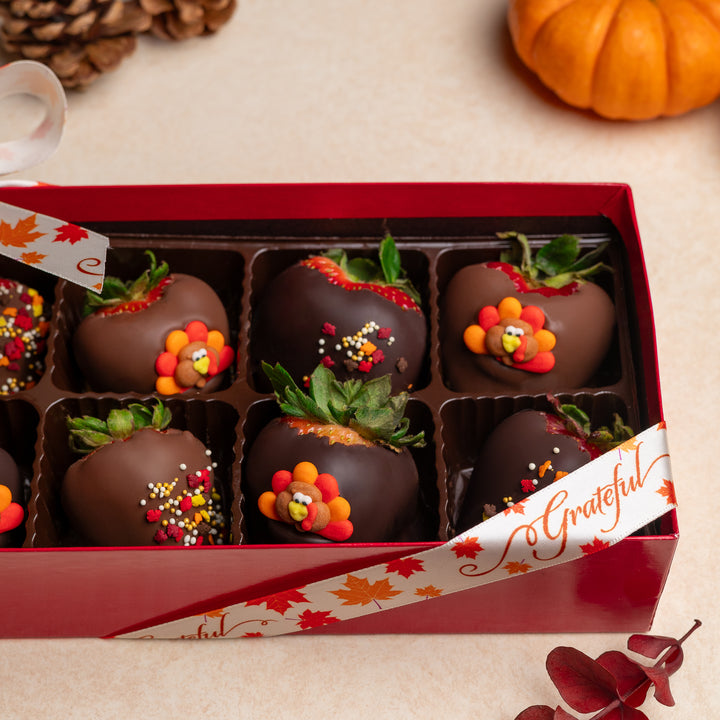 Thanksgiving Strawberry Gift Box