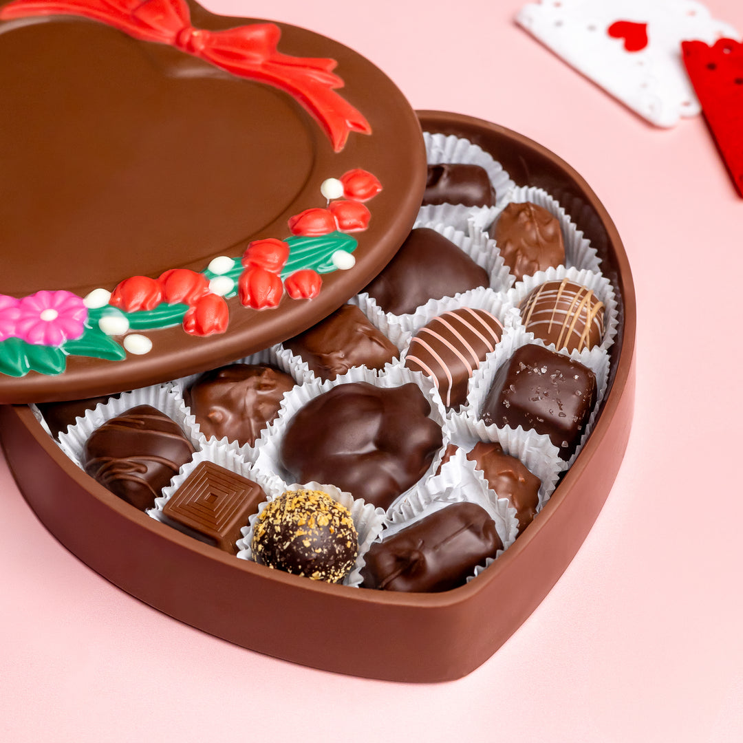 Large Edible Heart Box